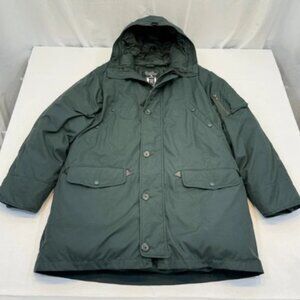 Vintage Eddie Bauer Goose Down Parka Coat Jacket Mens Large Tall Long Hooded